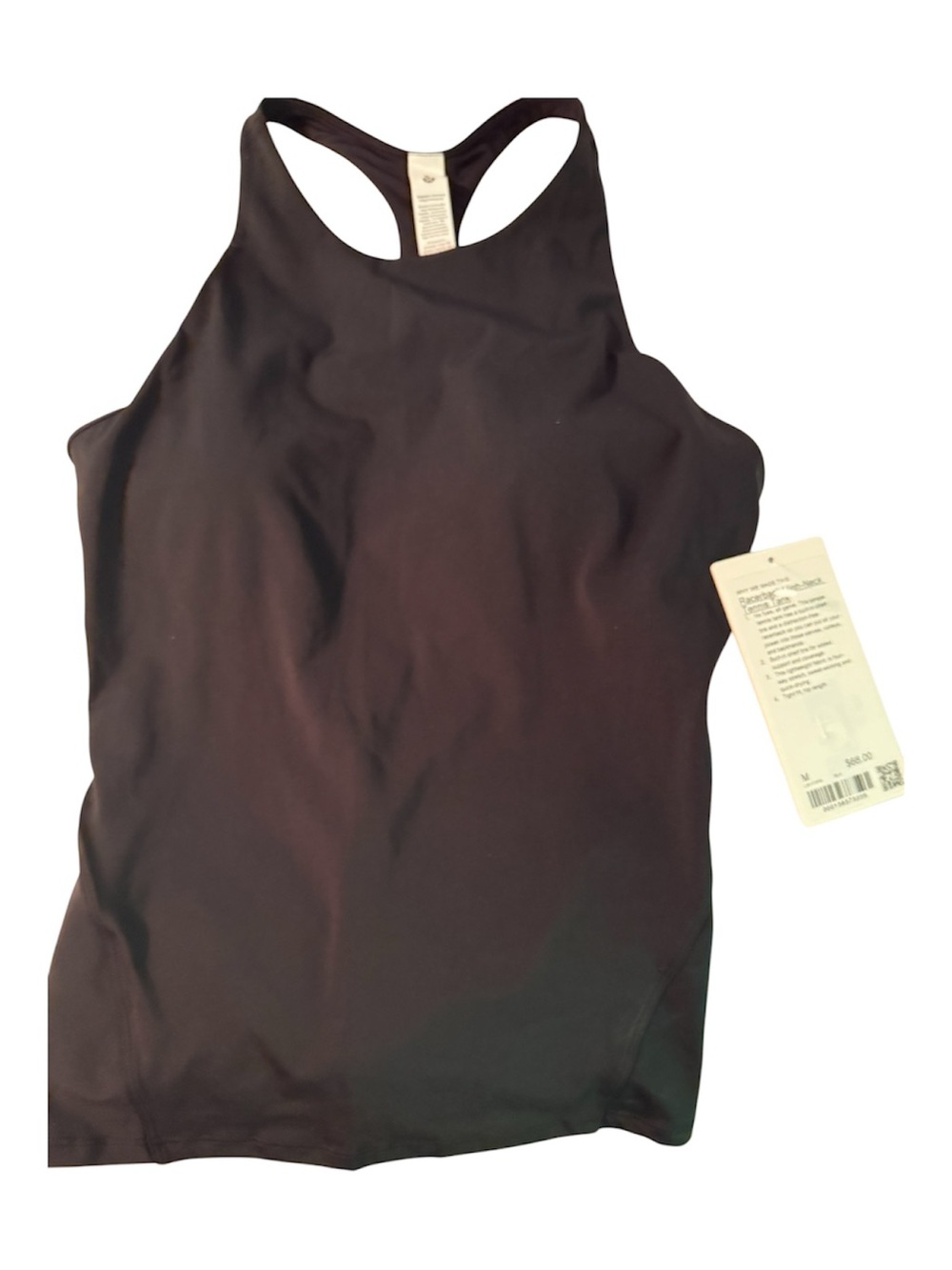 lululemon athletica Black High-Neck Racerback Tank